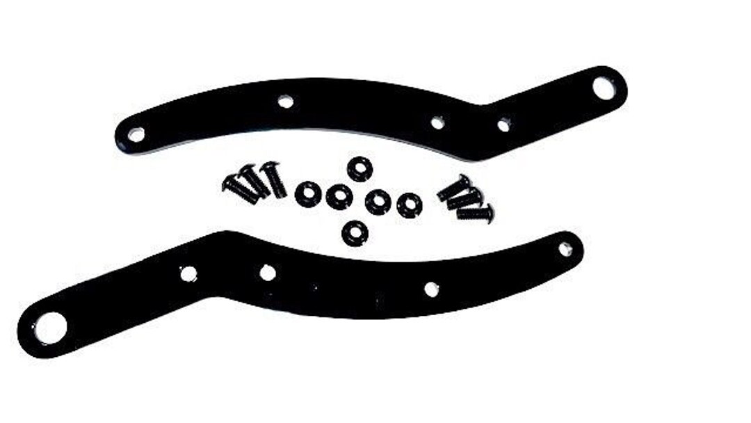 No.315 ハーレー·フェンダーストラット.1999年式EVO.純正品 50-1064 クロームフェンダーストラットセット FXR FXRT (メッキ