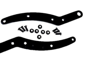 Juego de puntales de guardabarros trasero NEGRO FL 1958-1984 Shovelhead chopper FX 1971-84 Panhead