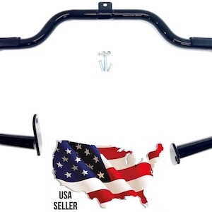May include: Black motorcycle engine guard crash bar with mounting hardware.  USA SELLER.