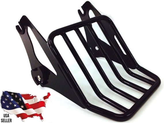 Chrome Detachable Tour Pak Mounting Rack For Harley Electra Glide, Road King, Street Glide (2009-2013) | Rear Luggage Rack – Part #BAPQ00021