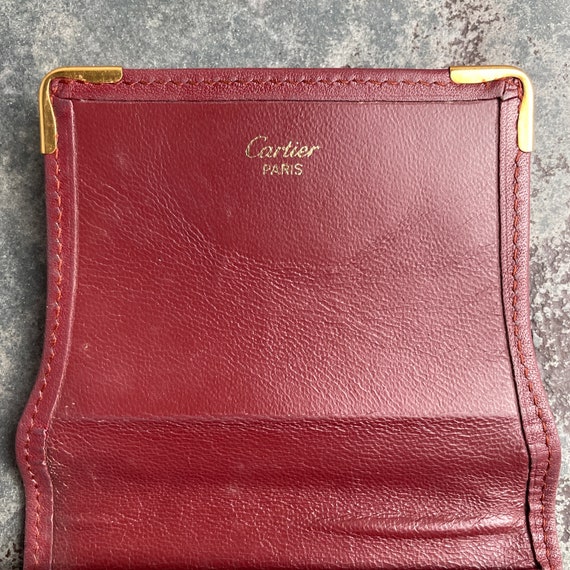 Cartier Card Wallet Women's Authentic / Vintage A… - image 5