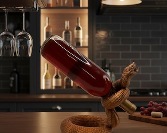 Snake Wine Bottle Holder