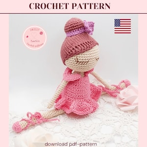 Ballerina doll crochet pattern