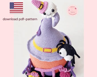 Halloween House Crochet Pattern: Spooky Amigurumi Decor (PDF Pattern)