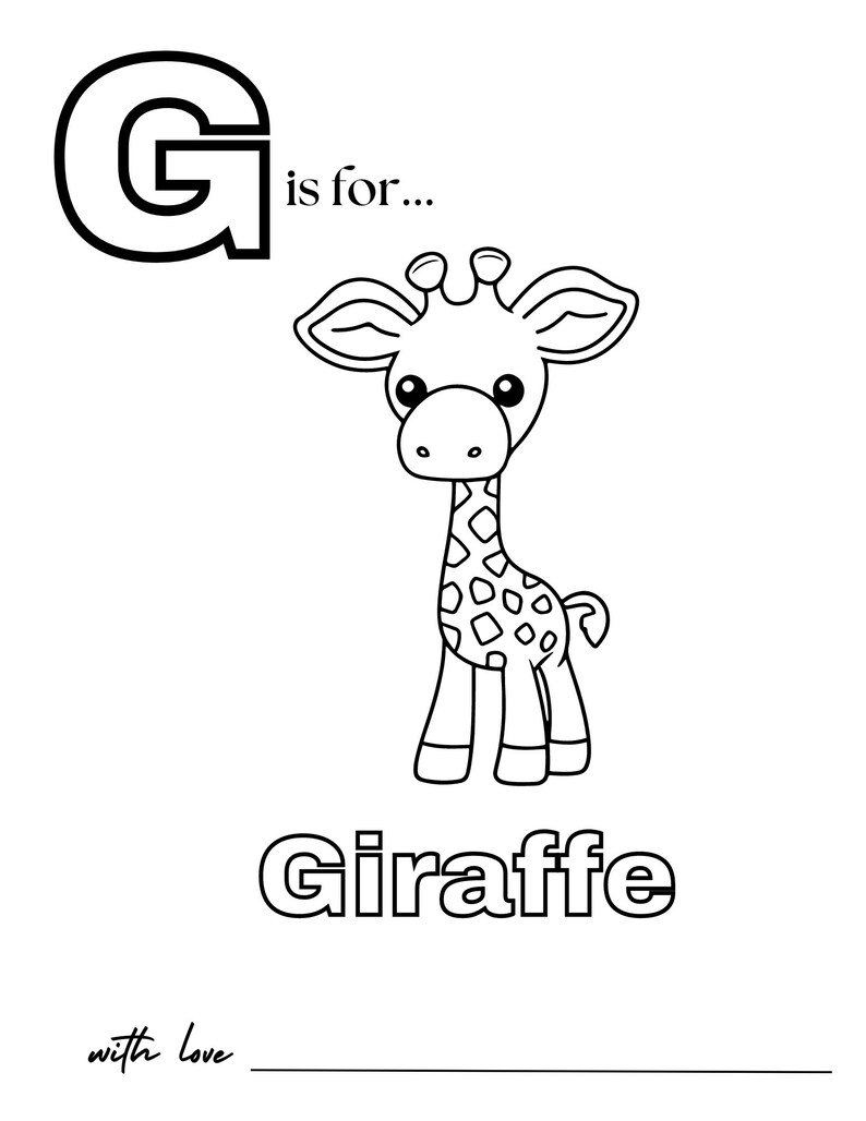 Babys First Alphabet Book - Etsy