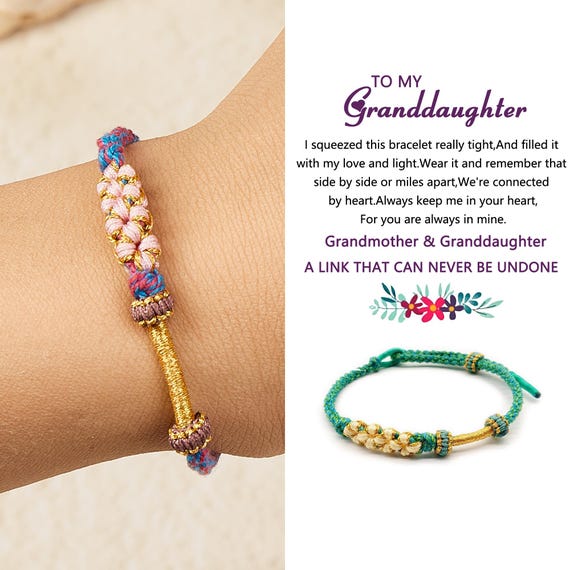 Bracelets For Granddaughter Ganddaughte Bacelet Fo Women, Cute