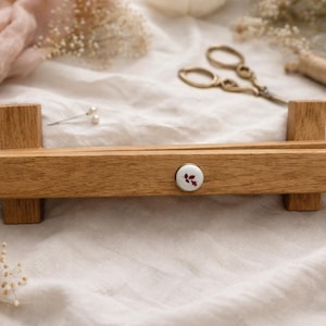 Wooden Dreadlock Tool Stand – 40cm or 50cm – For Faster and Easier Dread Making image 16