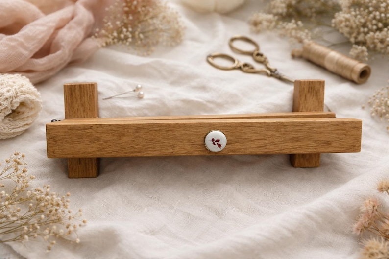 Wooden Dreadlock Tool Stand – 40cm or 50cm – For Faster and Easier Dread Making image 16