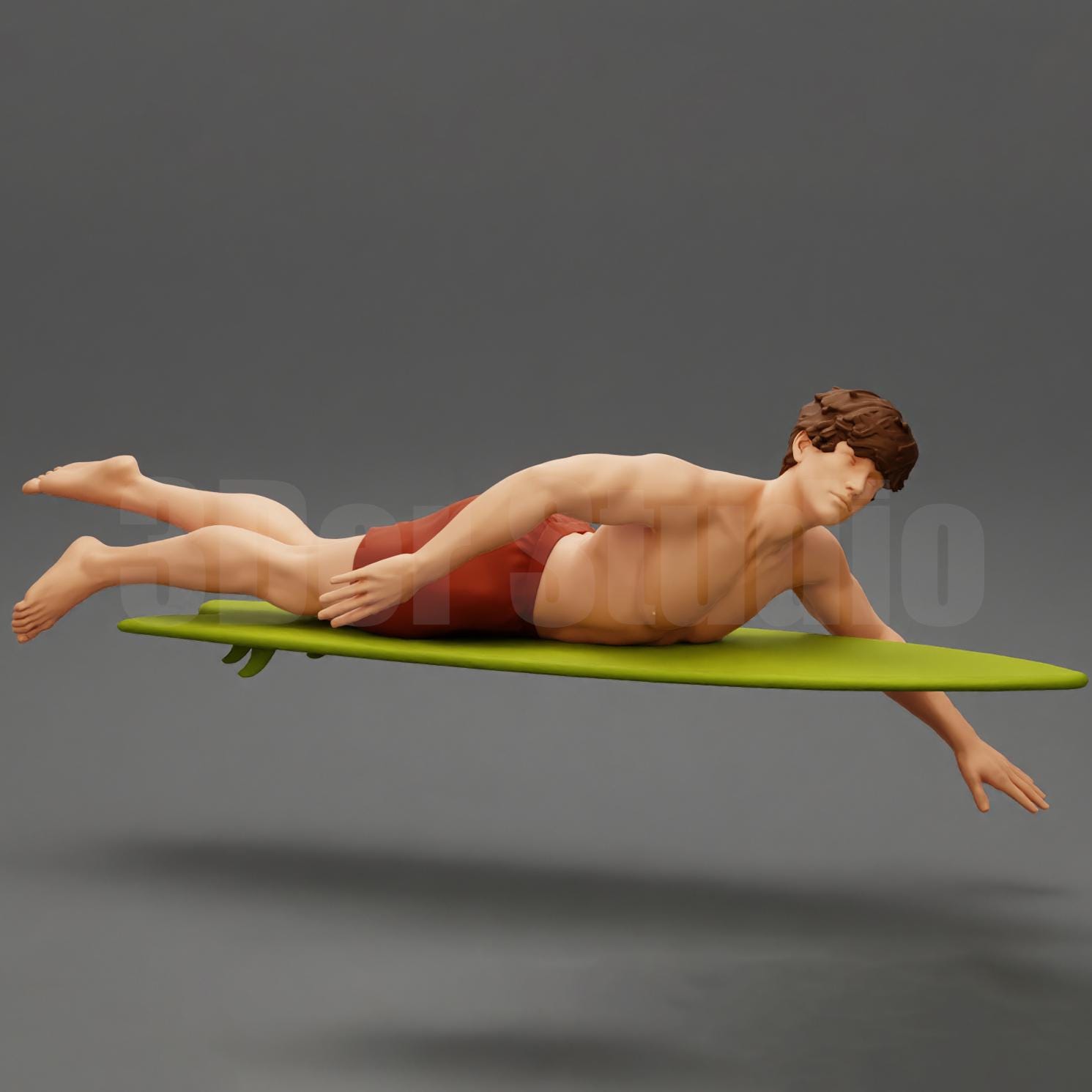 Surfer figurine - Etsy 日本