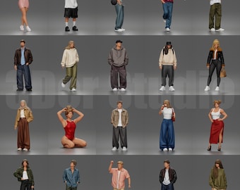 Figuras de alta calidad de la colección de personajes de junio a escalas 1/35, 1/43 y 1/64. Miniaturas de resina sin pintar para dioramas.