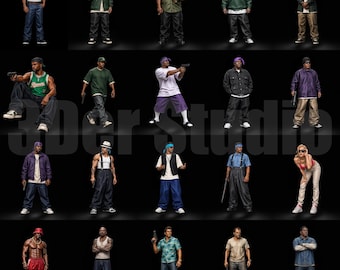 Figuras de alta calidad de la colección Character Collection de septiembre de 2026, escalas 1/35, 1/43 y 1/64. Miniaturas de resina sin pintar para dioramas urbanos.