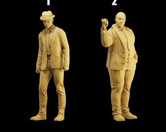 マフィアの男のフィギュア HO 1/64 1/18 1/24 1/35 1/43-48 1/72 N