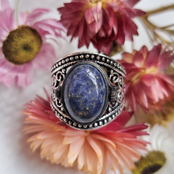 Bague Amalia lapis lazuli