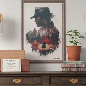 Red Dead Redemption 2, JPG File, Arthur Morgan Portrait, Collection 5 of 8