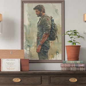 The Last of Us 2, JPG File, Joel Portrait, Collection 6 of 12