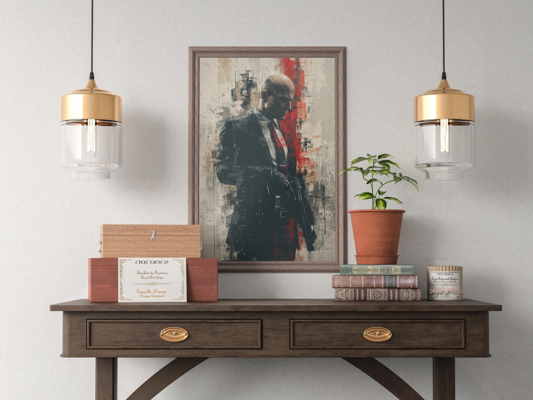 Hitman JPG File, Agent 47 Portrait, Collection 3 of 10 - Etsy Japan