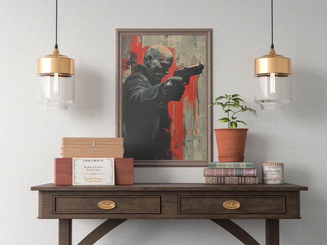Hitman JPG File, Agent 47 Portrait, Collection 4 of 10 - Etsy Japan