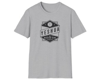 Yeshua - Minimalist, Jesus, Christian Shirt, Christian Clothing, Christian Gift, Bible Verse, Scripture, Fathers Day Gift, Man of God