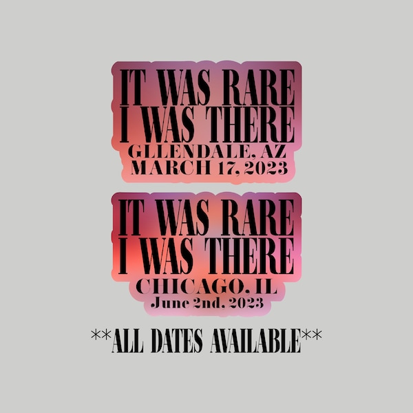 The Eras Tour - Etsy