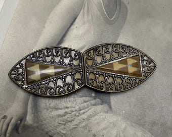 Art Deco Belt Buckle: Czech Glass Rhinestone Bridal Sash - Etsy display picture 2