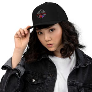 Here&#39;s to Berry Good Days and an embroidered trucker hat to wear for it. Structured cotton front with mesh back.