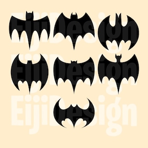 Bat Logo SVG, Bundle Layered SVG, Dinosaur PNG clip art and printables for t-shirts, Layered and download files for cricut