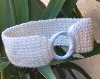 Crochet Headband Pattern PDF | Easy Elastic Headband Tutorial | Single Crochet Only | Beginner Crochet Pattern | Instant Download