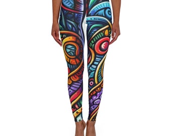 Leggings en spandex pour femmes (AOP)