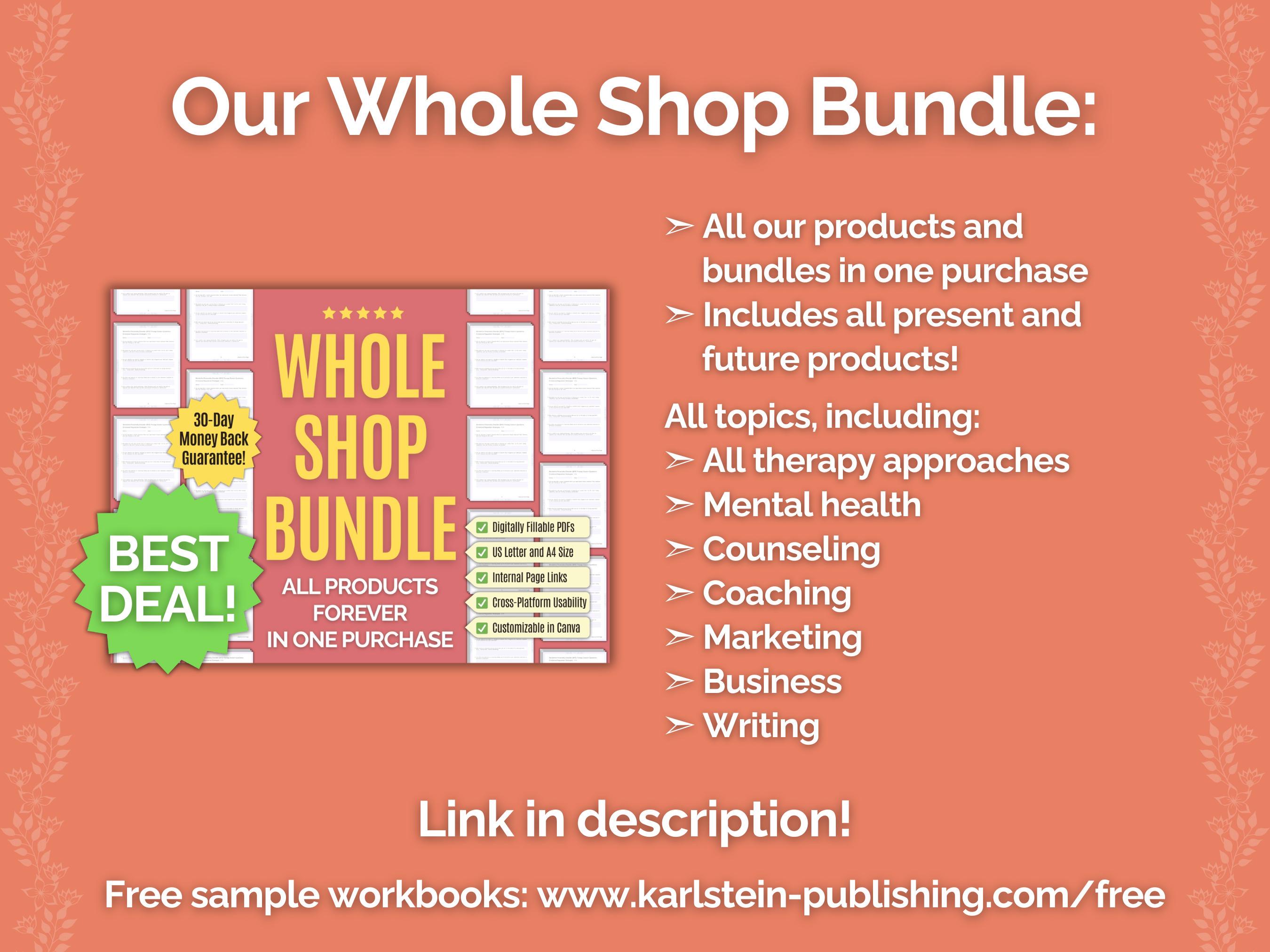 Play Therapy • Therapy Resources Mega Bundle • Templates, Worksheets ...