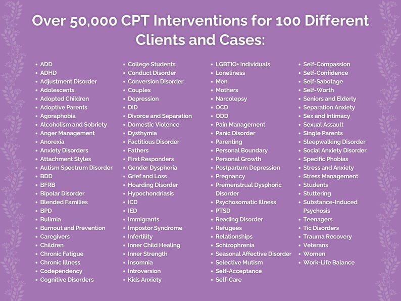Cognitive Processing Therapy (CPT) • Interventions Mega Bundle • Trauma ...