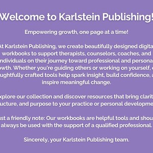 About us – experts in printable PDF workbooks Therapy Progress Notes Shadow Work English