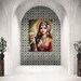 Goddess of Love Rati Devi Art Print Jewels and Lotus Indian Hindu Deity ...