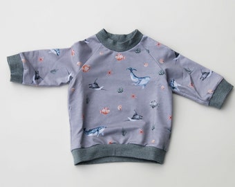 Kinder Pullover Meerestiere