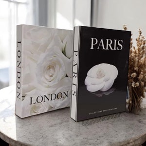 Luxury Decorative Book Box, Storage Box, Openable Book Box, Home Decor, Coffee Table Decor, Fake Book Box, Luxury Book, Table Decor, Books