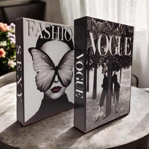 Luxury Decorative Book Box, Storage Box, Openable Book Box, Home Decor, Coffee Table Decor, Fake Book Box, Luxury Book, Table Decor, Books