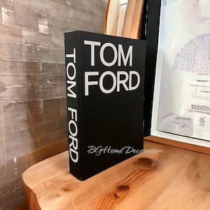 Luxury Decorative Book Box, Storage Box, Openable Book Box, Home Decor, Coffee Table Decor, Tom Ford Book Box, Luxury Book, Table Decor,