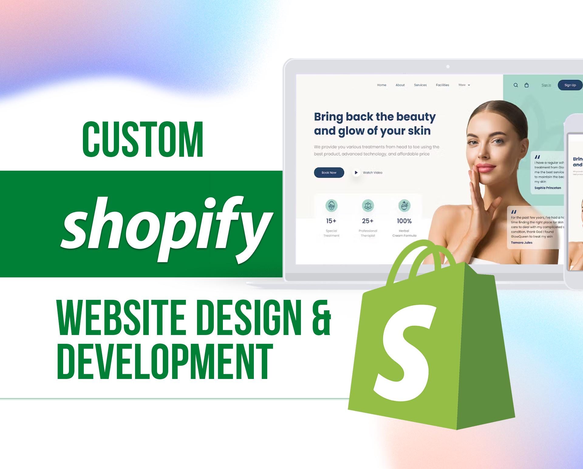 Shopify Website Design & Development | Custom Shopify Store Design ...