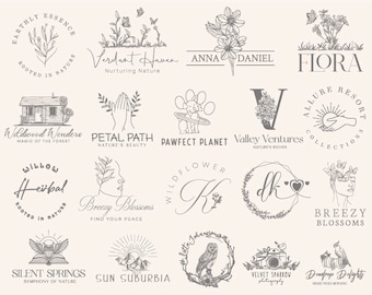 Custom Logo Design: Brand Identity, Boutique & Photography Logos