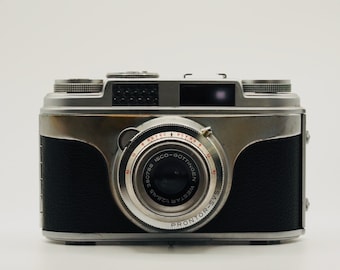 Vintage-Kameras & Kamerabau Arrette 1B Kamera – Klassische deutsche Präzision der 1950er Jahre, Sammlerstück Filmkamera