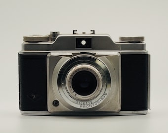 Vintage Agfa Sillette (Original) - Klassische 1950er Jahre 35mm Sucherkamera, ideal für Sammler und Film-Enthusiasten