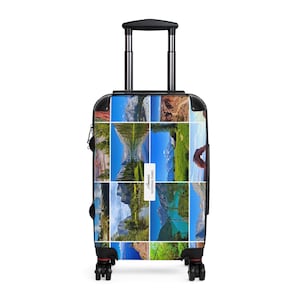 Travel Inspiration Suitcase, Luggage Bag, Adventure Gear, Vacation Essentials, Perfect for Travel Lovers