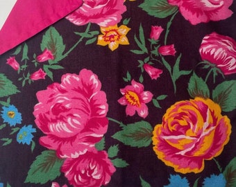 Handmade upcycled furoshiki wrapping cloth, eco friendly and reusable fabric gift wrap