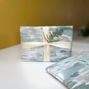 Upcycling Stoffe - wiederverwendbare Furoshiki Geschenkverpackung