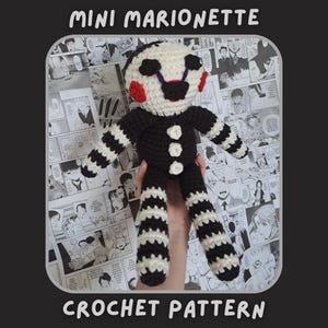 Patrón de crochet para mini marionetas