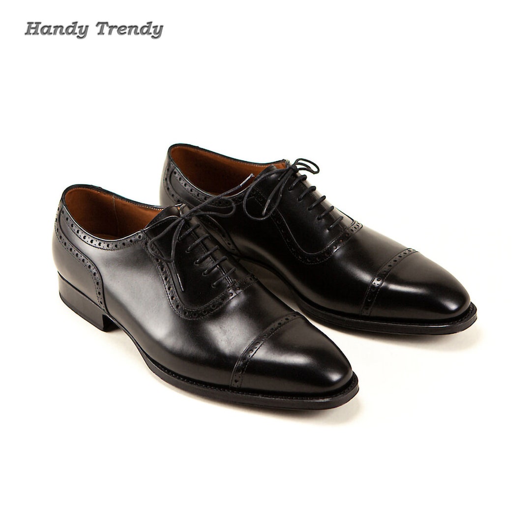 Oxford Shoes Men Bespoke Shoes Leather Shoes Men Men Dress Shoes ...