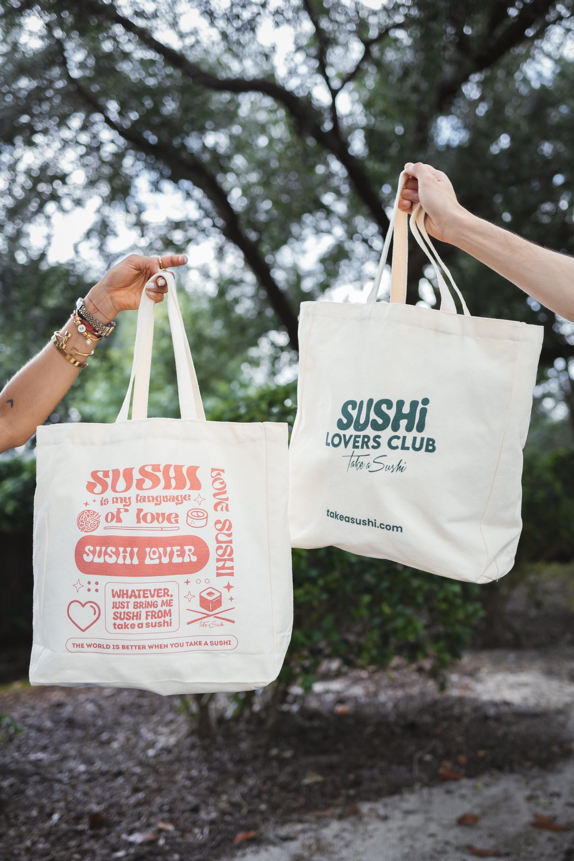 Sushi tote bag - Etsy 日本