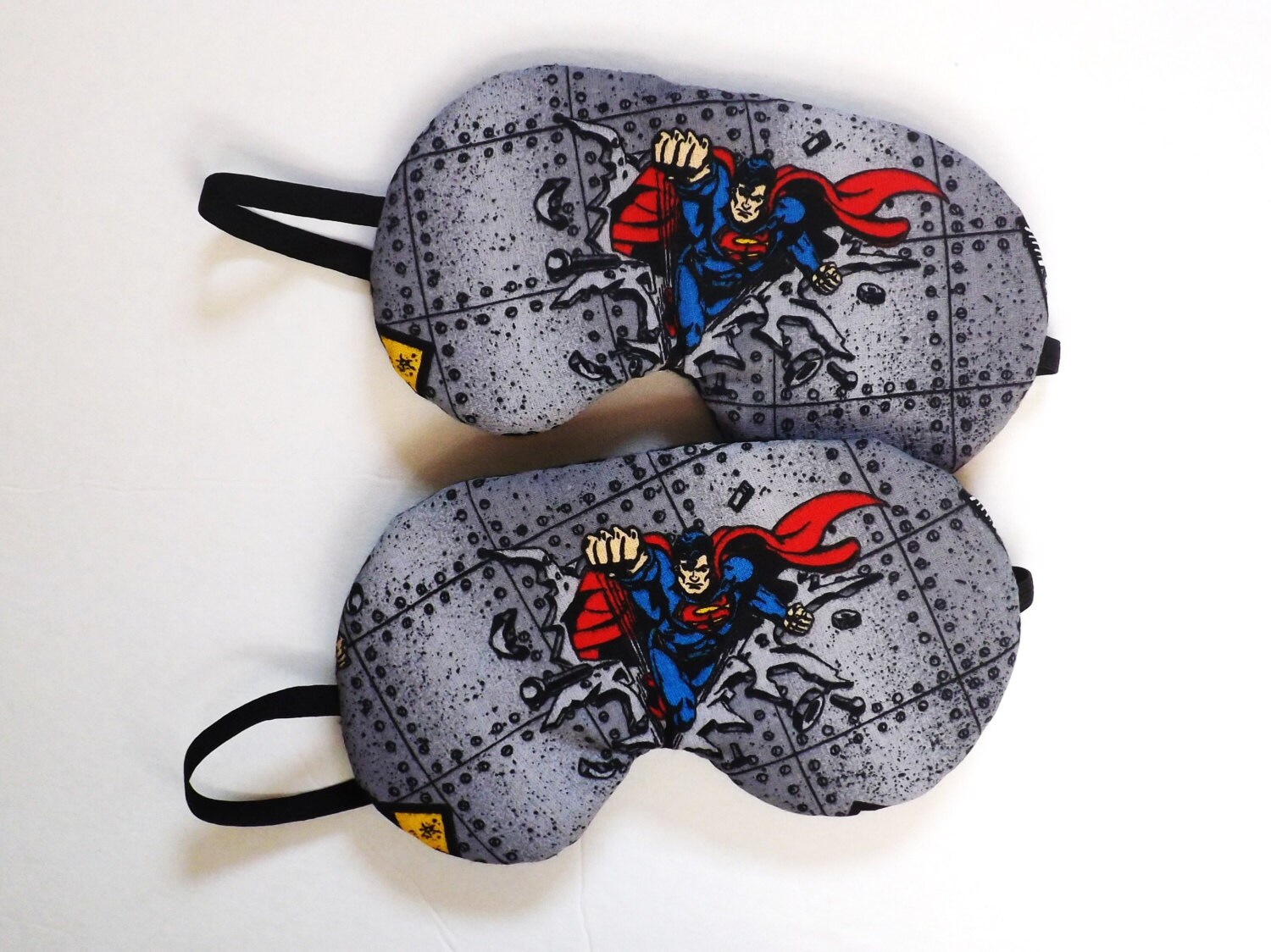 Sleep Mask Superman Comes as Shown Handmade Fits Kids Etsy