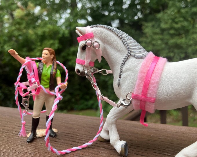 Schleich Lunging Set and Halter - Etsy