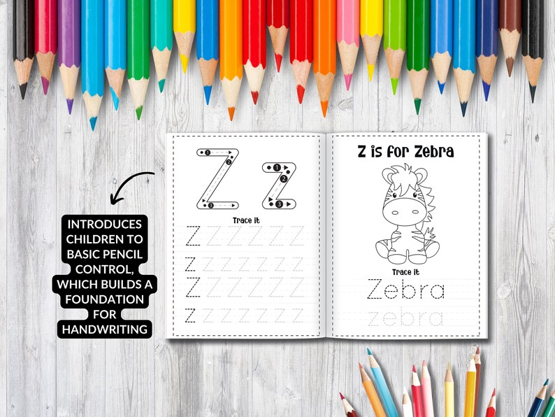 104 Pages of Alphabet Tracing Worksheets – Engage Kids With Fun Letter ...