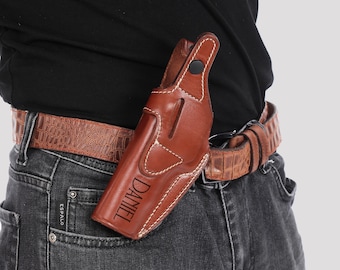 Personalized Leather IWB Holster for Colt 1911 Classic 5"